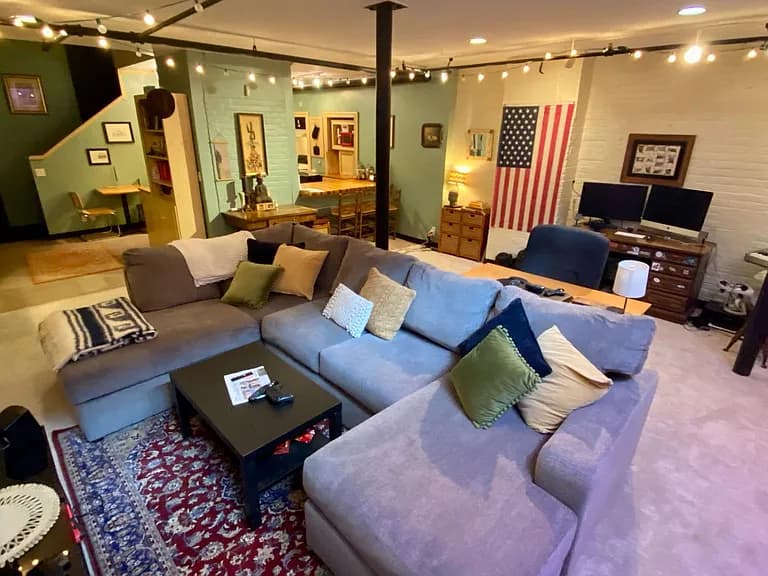 Interior of a Lemko Hall residence