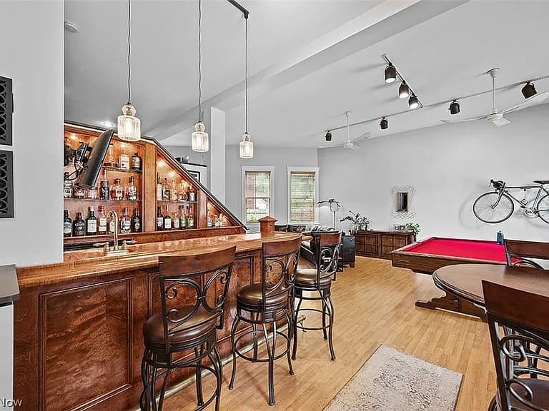 Main living area of a Lemko Hall residence